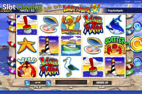Οθόνη2. Lucky Larry's Lobstermania MegaJackpots Κουλοχέρης 