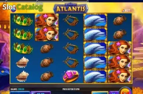 Οθόνη 1. King of Atlantis (IGT) Κουλοχέρης