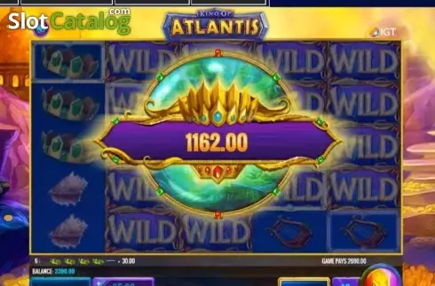Οθόνη 5. King of Atlantis (IGT) Κουλοχέρης