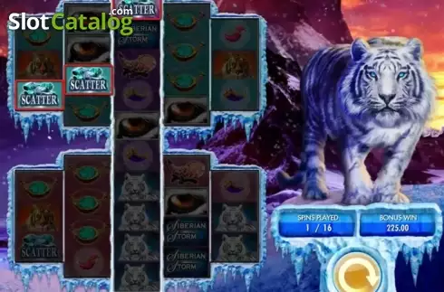 Οθόνη 4. Siberian Storm Dual Play Κουλοχέρης