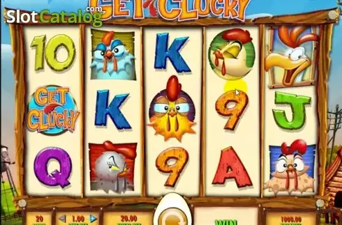 Οθόνη 1. Get Clucky Κουλοχέρης