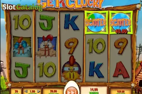 Οθόνη 3. Get Clucky Κουλοχέρης