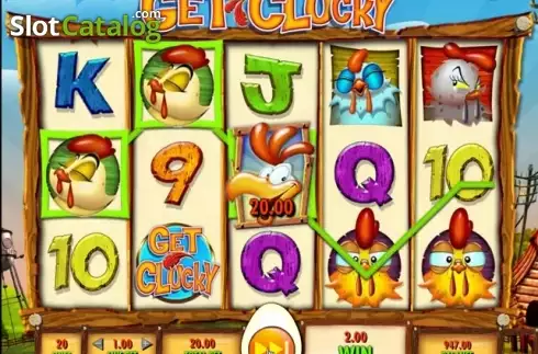 Οθόνη 4. Get Clucky Κουλοχέρης