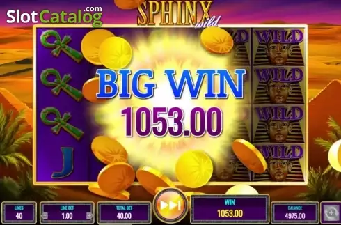 Οθόνη 2. Sphinx Wild Κουλοχέρης