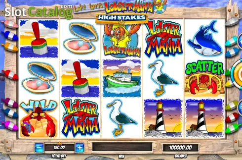 Οθόνη2. Lucky Larry's Lobstermania High Stakes Κουλοχέρης