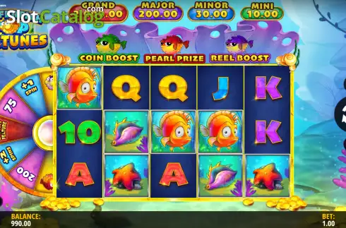 Οθόνη2. Pufferfish Pop Fortunes Κουλοχέρης