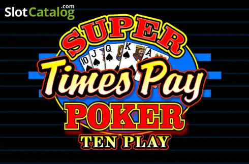 Super Times Pay Ten Play Poker Λογότυπο Super Times Pay Ten Play Poker Λογότυπο