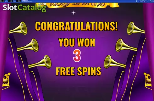 Οθόνη6. Royal Spins Κουλοχέρης 