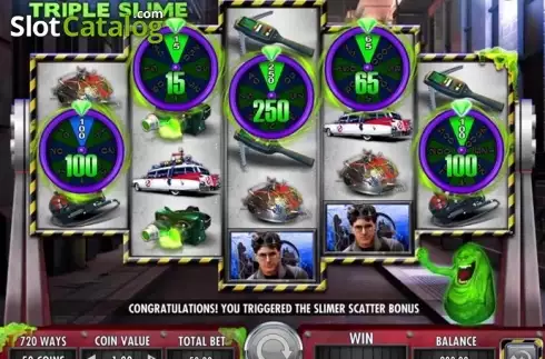 Οθόνη 2. Ghostbusters Triple Slime Κουλοχέρης