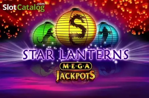 Mega Jackpots Star Lanterns Λογότυπο Mega Jackpots Star Lanterns Λογότυπο