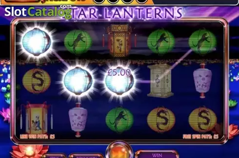 Οθόνη 3. Mega Jackpots Star Lanterns Κουλοχέρης