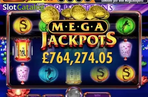Οθόνη 8. Mega Jackpots Star Lanterns Κουλοχέρης