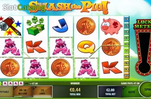 Οθόνη 2. Smash the Pig Κουλοχέρης