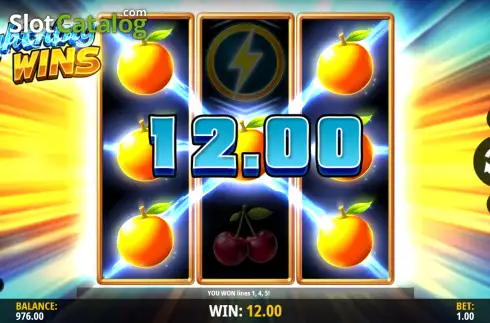 Οθόνη3. Lightning Wins Κουλοχέρης