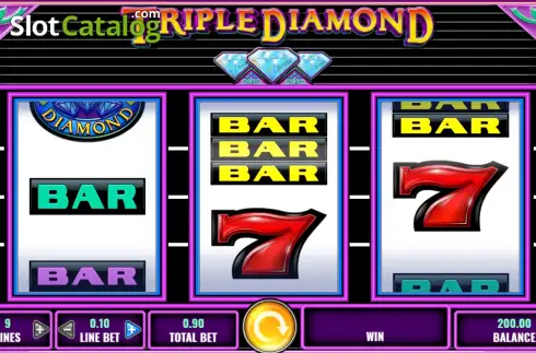 Οθόνη2. Triple Double Diamond Κουλοχέρης