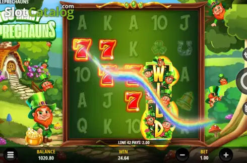 Οθόνη3. Too Many Leprechauns Κουλοχέρης