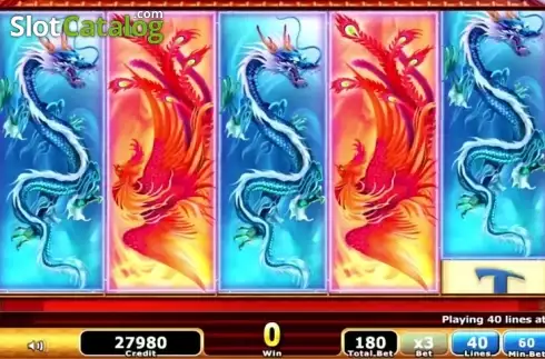 Οθόνη 3. Legends of Fire and Water Κουλοχέρης