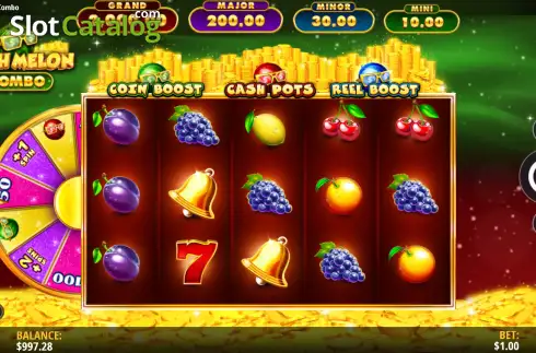 Οθόνη2. Cash Melon Combo Κουλοχέρης