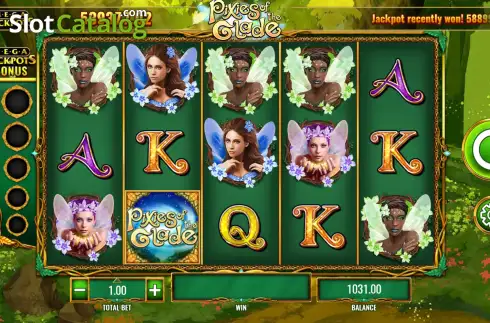 Οθόνη2. MegaJackpots Pixies of the Glade Κουλοχέρης