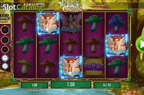 Οθόνη3. MegaJackpots Pixies of the Glade Κουλοχέρης