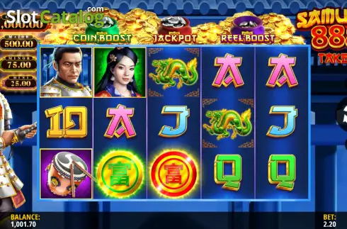 Οθόνη2. Samurai 888 Takeo Κουλοχέρης
