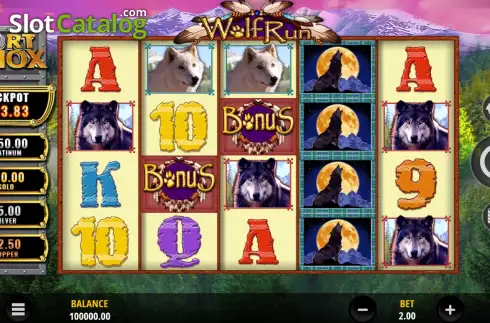 Οθόνη2. Fort Knox Wolf Run Κουλοχέρης