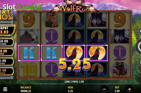 Οθόνη3. Fort Knox Wolf Run Κουλοχέρης