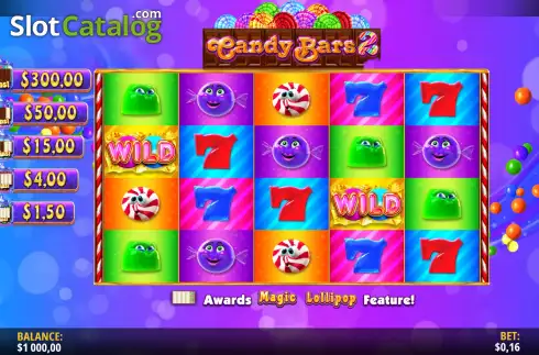 Οθόνη2. Candy Bars 2 Κουλοχέρης