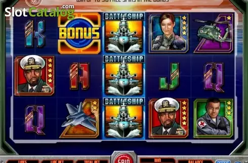 Οθόνη4. Battleship (IGT) Κουλοχέρης