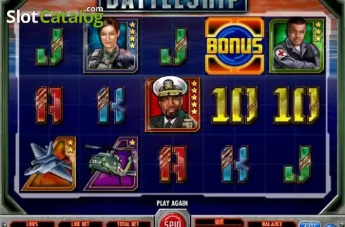 Οθόνη5. Battleship (IGT) Κουλοχέρης