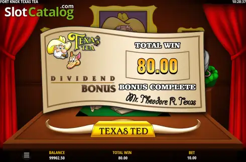 Οθόνη3. Fort Knox Texas Tea Κουλοχέρης 