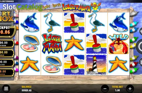 Οθόνη2. Fort Knox Lucky Larry's Lobstermania Κουλοχέρης
