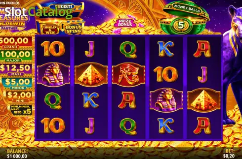 Οθόνη2. Magic Treasures Hold & Win Panther Κουλοχέρης