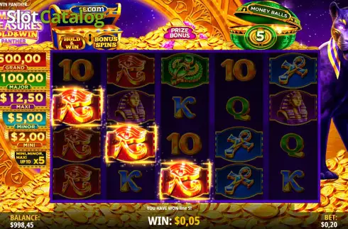 Οθόνη3. Magic Treasures Hold & Win Panther Κουλοχέρης