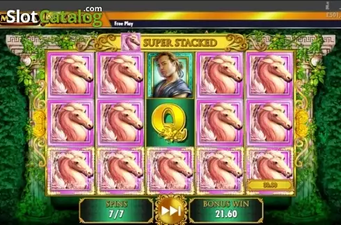 Οθόνη8. Golden Goddess Mega Jackpots Κουλοχέρης