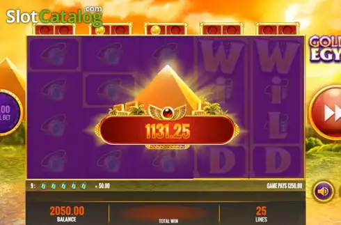 Οθόνη3. Golden Egypt (IGT) Κουλοχέρης