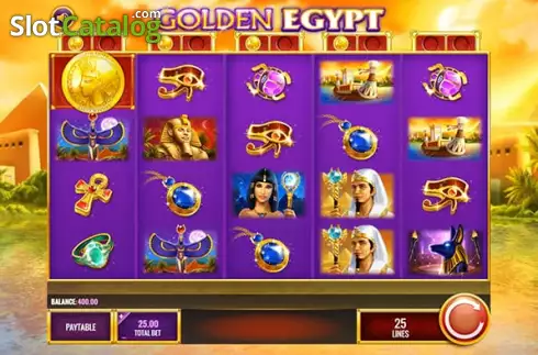 Οθόνη2. Golden Egypt (IGT) Κουλοχέρης