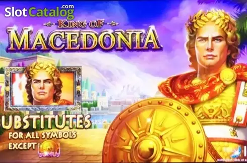 King of Macedonia Λογότυπο