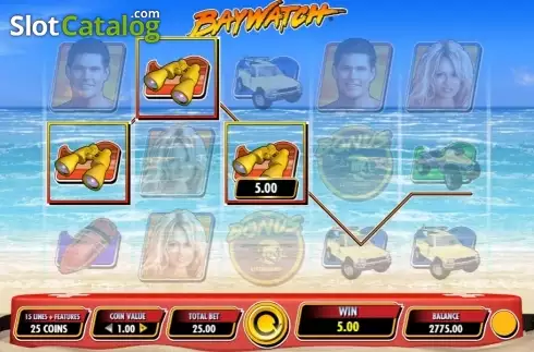 Οθόνη4. Baywatch (IGT) Κουλοχέρης
