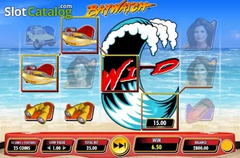 Οθόνη5. Baywatch (IGT) Κουλοχέρης