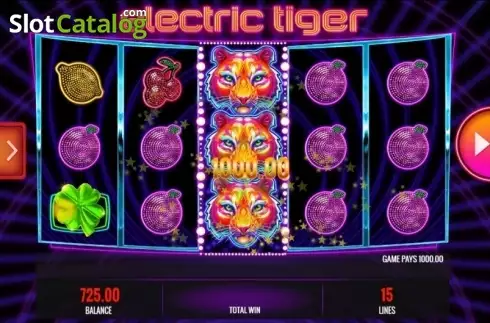 Οθόνη5. Electric Tiger Κουλοχέρης