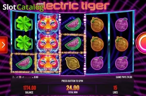 Οθόνη7. Electric Tiger Κουλοχέρης