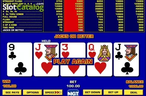 Οθόνη5. Double Double Bonus Poker Game King Κουλοχέρης 