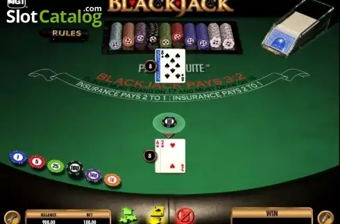 Οθόνη3. Blackjack (IGT) Κουλοχέρης 