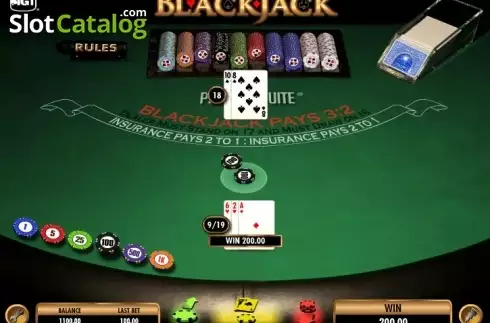 Οθόνη4. Blackjack (IGT) Κουλοχέρης 