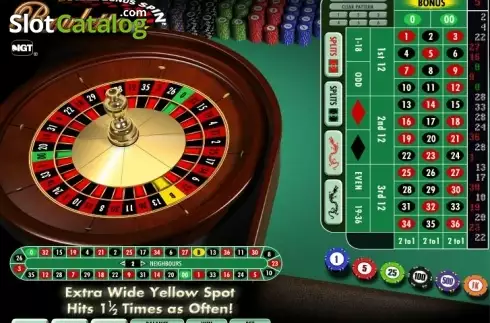 Οθόνη2. Double Bonus Spin Roulette Κουλοχέρης 