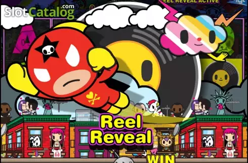 Χαρακτηριστικό Reel Reveal. Tokidoki – Lucky Town Κουλοχέρης