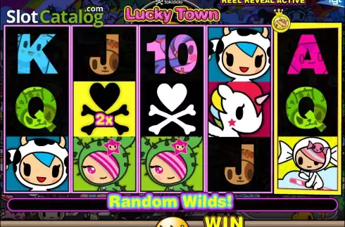 Reel Reveal Τυχαία άγρια. Tokidoki – Lucky Town Κουλοχέρης