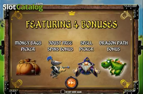 Intro Screen. Medieval Money Κουλοχέρης