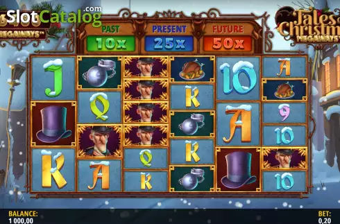 Οθόνη2. Tales of Christmas Megaways Κουλοχέρης 